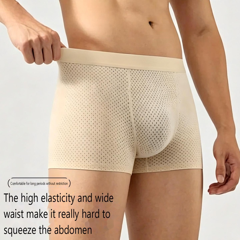 กางเกงบ็อกเซอร์ชายแบบมีฟองน้ำ  - Boxer Shorts Modal บทวิจารณ์และราคา
