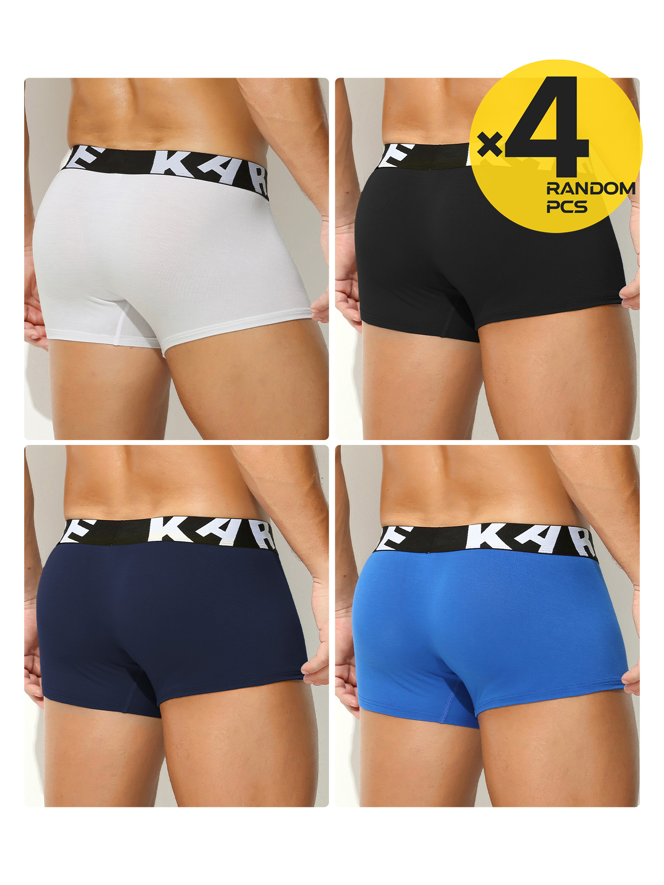 กางเกงบ็อกเซอร์ผ้าโมดัลเนื้อนุ - Bamboo Fiber Trunk บทวิจารณ์และราคา